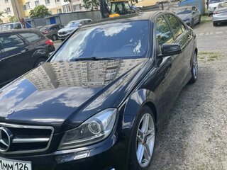 2013 Mercedes-Benz C-Класс 180 III (W204) Рестайлинг, чёрный, 1350000 рублей, вид 2
