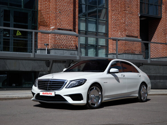 2014 Mercedes-Benz S-Класс AMG 63 AMG Long III (W222, C217), белый