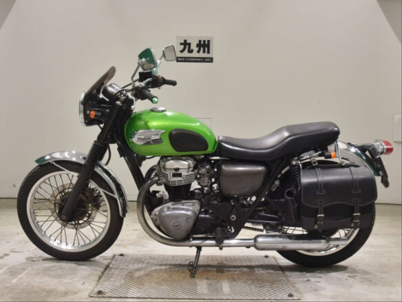2007 Kawasaki W 400, зелёный, 340000 рублей - вид 3
