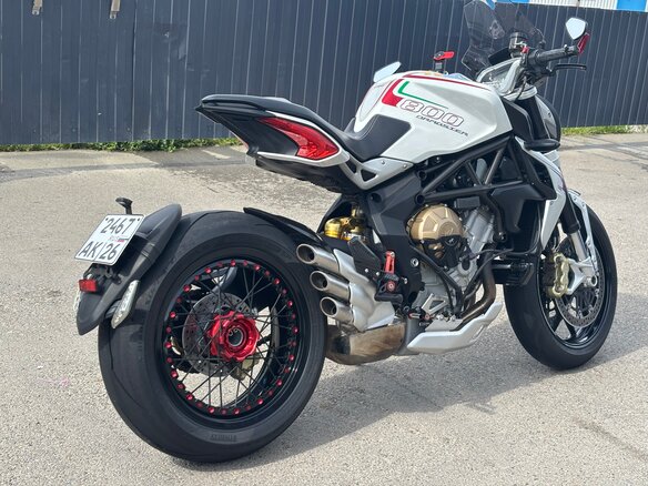 2014 MV Agusta Dragster 800, белый, 790000 рублей - вид 20