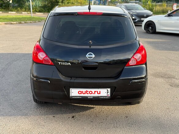 2008 Nissan Tiida I, чёрный, 460000 рублей - вид 5