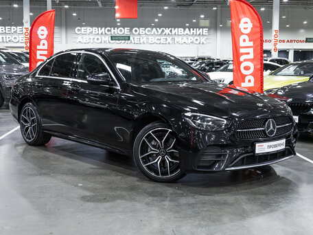2021 Mercedes-Benz E-Класс 200 V (W213, S213, C238) Рестайлинг, чёрный, 4155989 рублей, вид 3