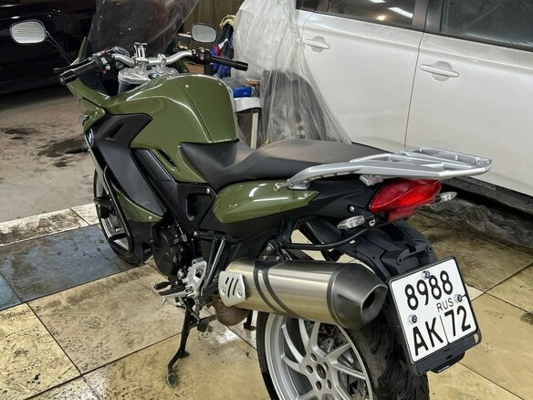 2017 BMW F 800 GT, зелёный, 750000 рублей - вид 5