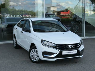 2024 Lada (ВАЗ) Vesta I Рестайлинг (NG), белый, 1185000 рублей, вид 3