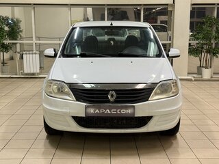 2013 Renault Logan I Рестайлинг, белый, 380000 рублей, вид 3