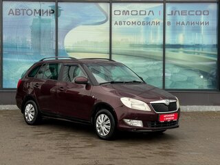 2012 Skoda Fabia II Рестайлинг, красный, 520000 рублей, вид 3