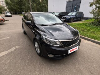 2016 Kia Rio III Рестайлинг, чёрный, 855000 рублей, вид 1