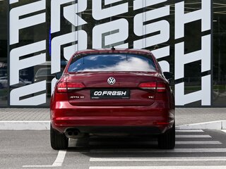 2017 Volkswagen Jetta VI Рестайлинг, красный, 1469000 рублей, вид 4