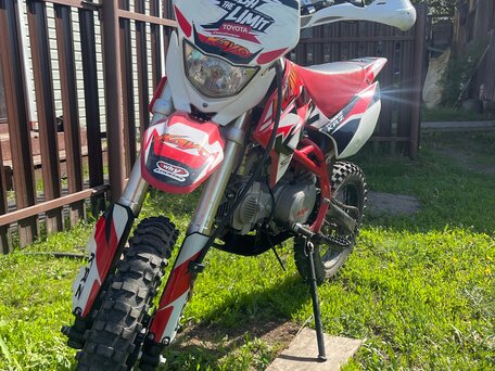 2016 Kayo Basic YX140EM, красный, 75000 рублей, вид 1