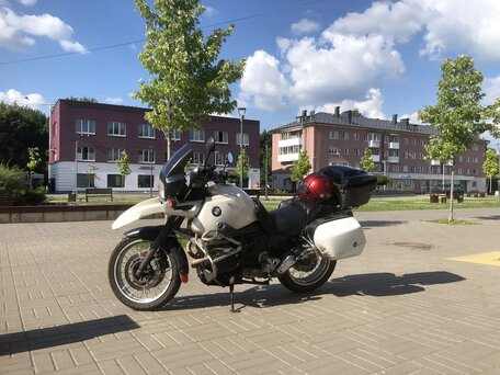 1998 BMW R 1100 GS, белый, 420000 рублей, вид 4