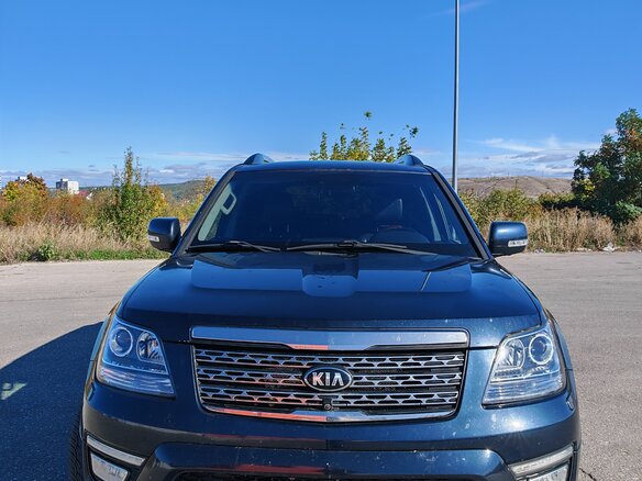 2018 Kia Mohave I Рестайлинг, синий - вид 1
