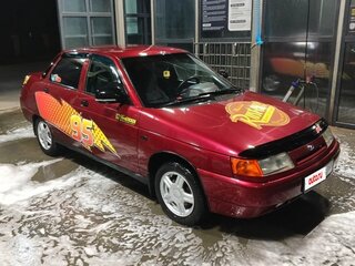 2005 Lada (ВАЗ) 2110, красный, 155000 рублей, вид 2