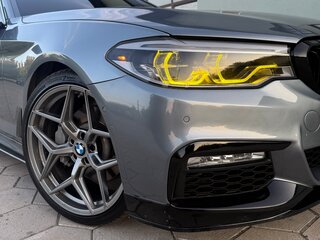 2017 BMW 5 серии 540i VII (G30/G31/G38), серый, 3800000 рублей, вид 3