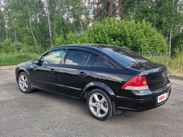 2008 Opel Astra H Рестайлинг, чёрный - вид 5