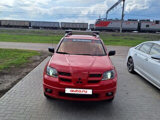 2003 Mitsubishi Outlander I, красный, 1250000 рублей, вид 4