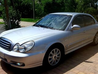 2005 Hyundai Sonata IV (EF) Рестайлинг, серебристый, 465000 рублей, вид 1