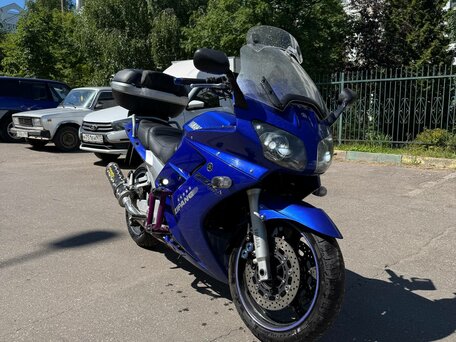 2001 Yamaha FJR1300, синий, 450000 рублей, вид 1