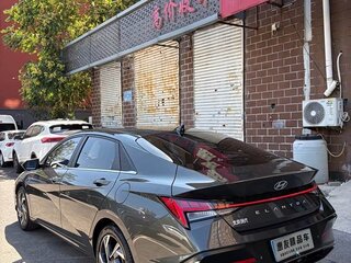 2023 Hyundai Elantra N Line VII (CN7) Рестайлинг, серый, 1330000 рублей, вид 4