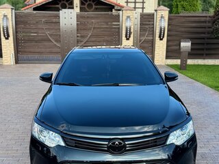 2016 Toyota Camry VII (XV50) Рестайлинг, чёрный, 2840000 рублей, вид 4