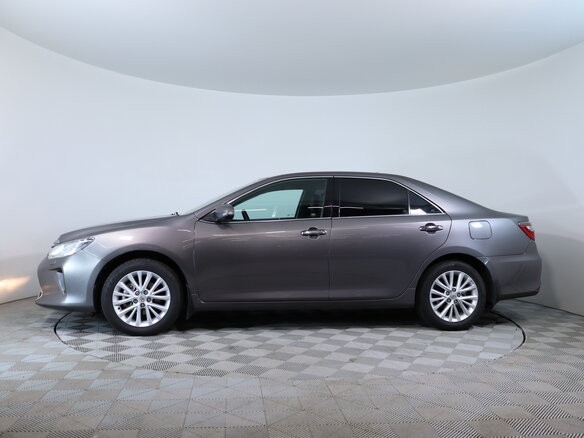 2015 Toyota Camry VII (XV50) Рестайлинг, серый, 1890000 рублей - вид 9