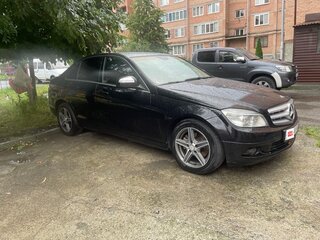 2007 Mercedes-Benz C-Класс 230 III (W204), чёрный, 800000 рублей, вид 3
