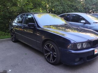 1998 BMW 5 серии 520i IV (E39), синий, 650000 рублей, вид 4