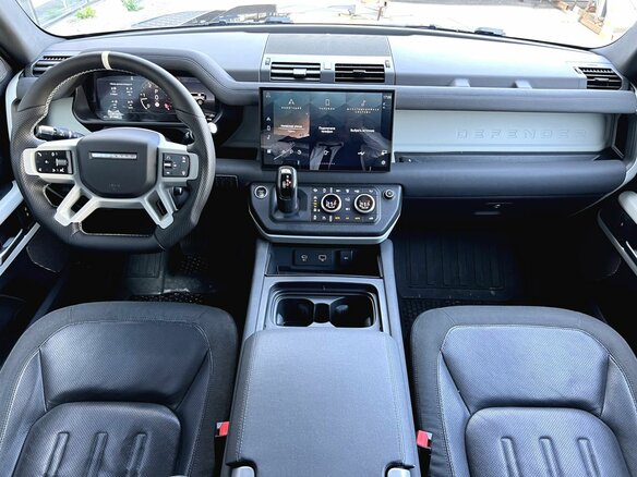 2021 Land Rover Defender 110 II, синий - вид 34