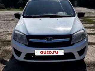 2015 Lada (ВАЗ) Granta I, белый, 365000 рублей, вид 1
