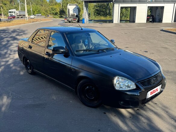 2012 Lada (ВАЗ) Priora I, чёрный