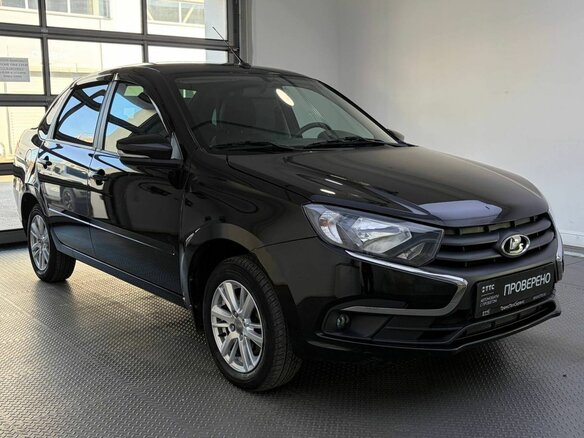 2023 Lada (ВАЗ) Granta Drive Active I Рестайлинг, чёрный, 749000 рублей - вид 2