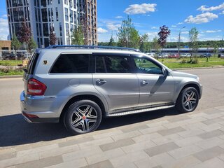 2011 Mercedes-Benz GL-Класс 350 I (X164) Рестайлинг, серебристый, 2450000 рублей, вид 3