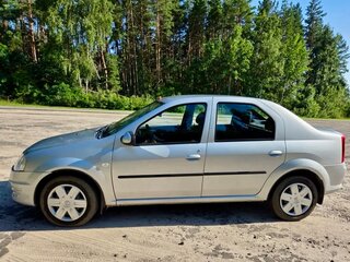 2013 Renault Logan I Рестайлинг, серый, 850000 рублей, вид 5