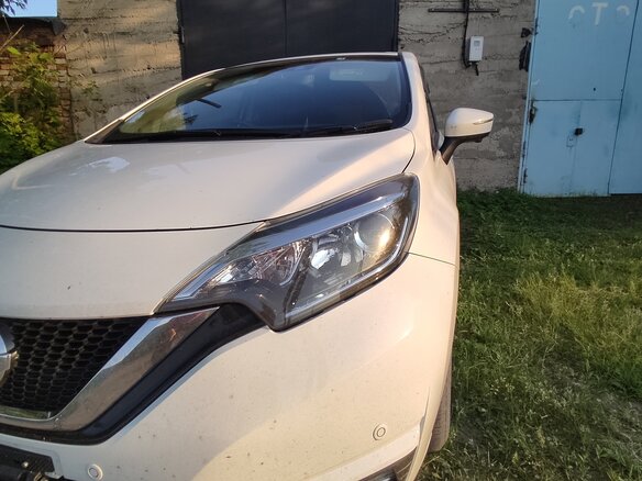 2019 Nissan Note II Рестайлинг, белый, 1250000 рублей - вид 7