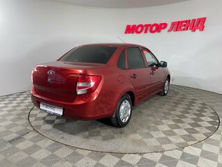 2013 Lada (ВАЗ) Granta I, красный, 420000 рублей, вид 4