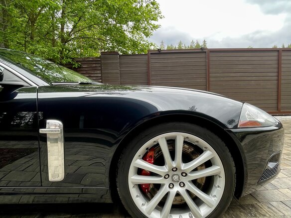 2008 Jaguar XKR II, чёрный - вид 14
