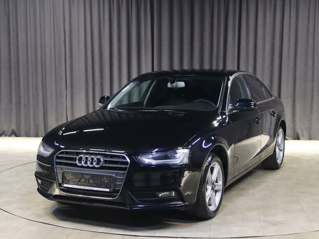 2013 Audi A4 IV (B8) Рестайлинг, чёрный, 1049000 рублей, вид 1
