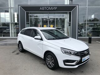 2024 Lada (ВАЗ) Vesta SW I Рестайлинг (NG), белый, 1333500 рублей, вид 3