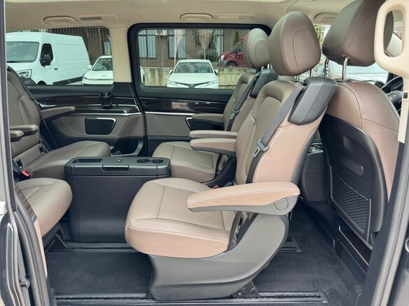 2021 Mercedes-Benz V-Класс Long 300 d длинный III (W447) Рестайлинг, серый, 7760000 рублей - вид 30