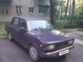 2001 Lada (ВАЗ) 2105, фиолетовый, 100000 рублей, вид 2