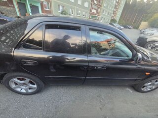 2001 Mazda 626 V (GF), чёрный, 299000 рублей, вид 5