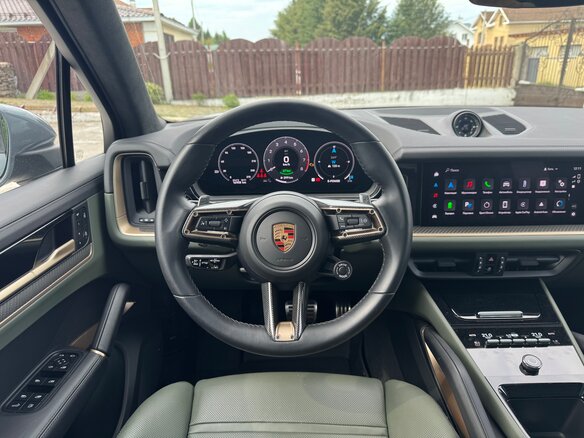 2023 Porsche Cayenne E-Hybrid III Рестайлинг, серый, 16499990 рублей - вид 16