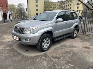2005 Toyota Land Cruiser Prado 5-speed 120 Series, серый, 1700000 рублей, вид 1