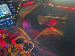 2019 Toyota Camry VIII (XV70), белый, 2880000 рублей, вид 5