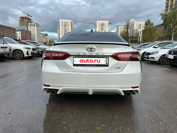 2019 Toyota Camry US Market VIII (XV70), белый, 2550000 рублей - вид 8
