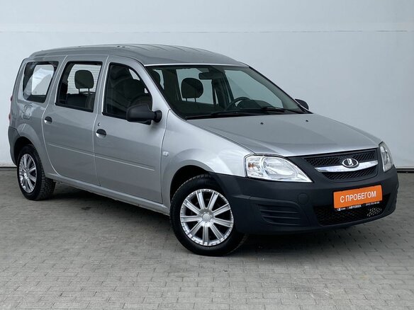 2014 Lada (ВАЗ) Largus I, серебристый, 589000 рублей - вид 2