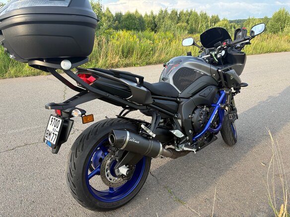 2013 Yamaha FZ8, серый - вид 1