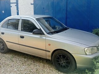 2006 Hyundai Accent ТагАЗ II, серебристый, 240000 рублей, вид 2