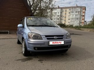 2003 Hyundai Getz I, фиолетовый, 385000 рублей, вид 4