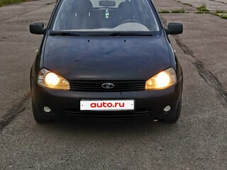 2010 Lada (ВАЗ) Kalina I, чёрный, 200000 рублей, вид 1