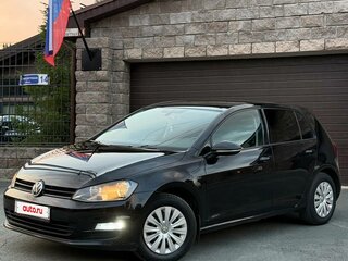 2013 Volkswagen Golf VII, чёрный, 870000 рублей, вид 1